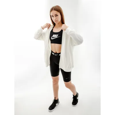 Женская Толстовка Nike W NSW JRSY OS FZ HOODIE  Бежевый L (7dDM6415-133 L) - 4 - Robinzon.ua