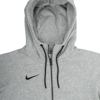 Женская Толстовка Nike FLC PARK20 FZ HOODIE Серый M (7dCW6955-063 M) - 2 - Robinzon.ua