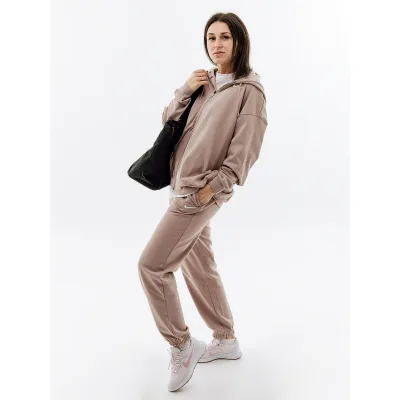 Жіноча Толстовка Nike W NSW JRSY OS FZ HOODIE Бежевий S (7dDM6415-272 S) - 2 Жіноча Толстовка Nike W NSW JRSY OS FZ HOODIE Бежевий S (7dDM6415-272 S) - 2 - Robinzon.ua
