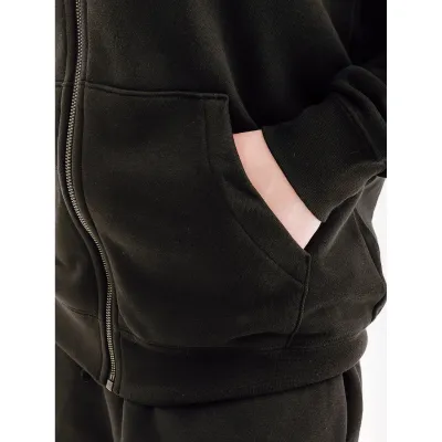 Жіноча Толстовка Nike FLC PARK20 FZ HOODIE Чорний L (7dCW6955-010 L) - 3 - Robinzon.ua