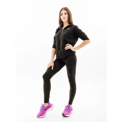 Женская Толстовка Nike CLUB FLC FZ HOODIE STD  Черный XL (7dDQ5471-010 XL) - 4 - Robinzon.ua