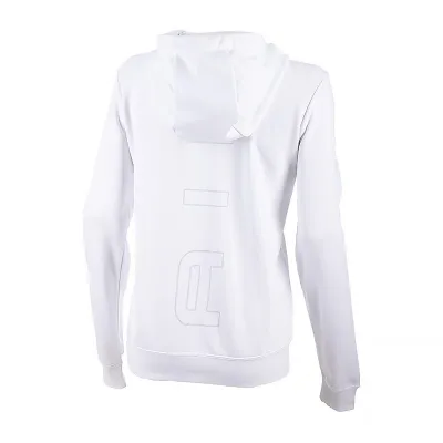 Женская Толстовка Nike W NSW AIR FLC HD FZ Белый L (DV8046-121) - 2 - Robinzon.ua