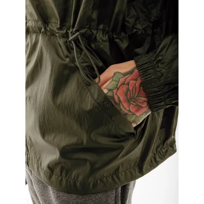 Мужская Куртка Nike M NSW AIR WOVEN JACKET  Хаки XL (7dDX0140-355 XL) - 3 - Robinzon.ua