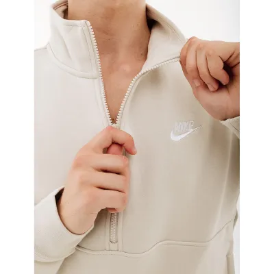 Мужская Кофта Nike CLUB BB HZ TOP Белый XL (7dDD4732-073 XL) - 4 - Robinzon.ua