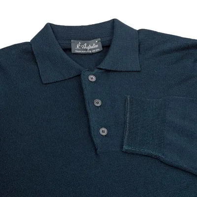 Мужская Кофта AUSTRALIAN Sweater Polo Neck Серый M (LSUMA0013-061 M) - 2 - Robinzon.ua