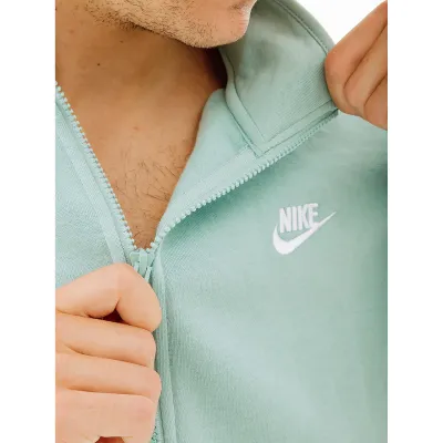 Мужская Кофта Nike CLUB BB HZ TOP Бирюзовый XL (7dDD4732-309 XL) - 1 - Robinzon.ua