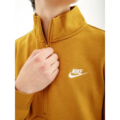 Мужская Кофта Nike CLUB BB HZ TOP Желтый XL (7dDD4732-716 XL) - 3 - Robinzon.ua