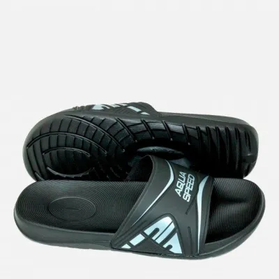 Шлепанцы Aqua Speed DAKOTA 6811 черный, серебристый 46 размер 516-07 46 - 2 - Robinzon.ua