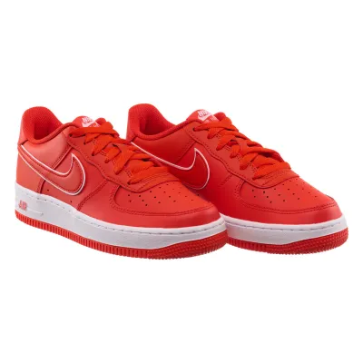 Дитячі Кросівки Nike AIR FORCE 1 Червоний 37.5 (7dDX5805-600 37.5) - 4 - Robinzon.ua
