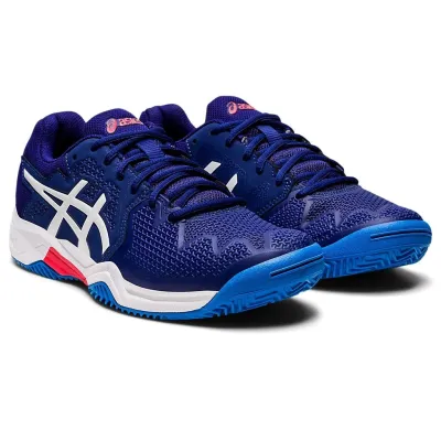 Кроссовки Asics Gel-Resolution 8 clay blue/white Синий, Белый (35.5) 3.5 (1044A019-405) - 1 - Robinzon.ua