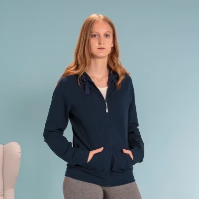 Жіноча спортивна кофта Joma CORINTO HOODIE JACKET темно-синий S 901134.331 S - 1 - Robinzon.ua
