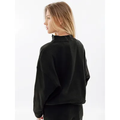 Женская Кофта Ellesse Oprello Crop Track Top Черный S (7dSRR17807-011 S) - 4 - Robinzon.ua