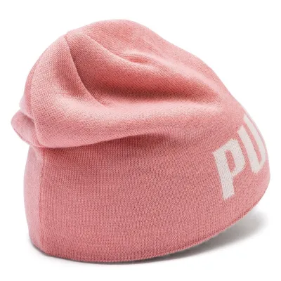 Шапка Puma Junior Ess Logo Beanie pink — 2234009 - 1 - Robinzon.ua