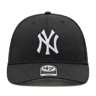 Кепка 47 Brand NEW YORK YANKEES RAISED BASIC Черный One Size (B-RAC17CTP-BK) - 1 - Robinzon.ua