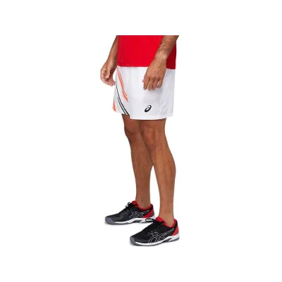 Шорти чол. Asics MEN COURT GRAPHIC SHORT білий (L) 2041A175-100 L - 2 - Robinzon.ua
