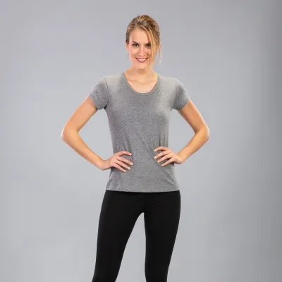 Футболка Joma VERONA T-SHIRT MELANGE S/S серый XS 901137.280 XS - 1 - Robinzon.ua