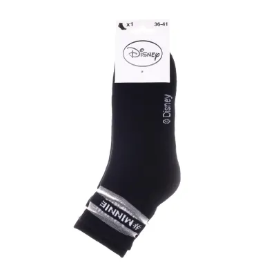 Носки Disney Minnie Writing Minnie 1-pack 36-41 black 13892159-2 - 1 - Robinzon.ua
