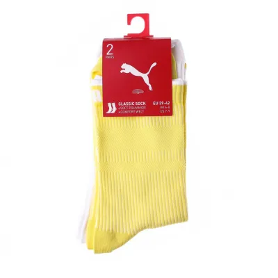 Шкарпетки Puma Sock Classic Women 2-pack 35-38 yellow/white 103003001-013 - 1 Шкарпетки Puma Sock Classic Women 2-pack 35-38 yellow/white 103003001-013 - 1 - Robinzon.ua