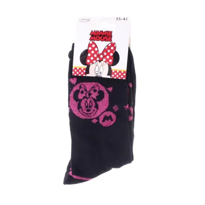 Носки Disney Minnie Head Of Minnie In Circle 1-pack 35-41 black/pink 13843651-5 - 1 - Robinzon.ua