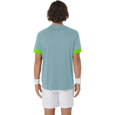 Мужская Футболка Asics COURT SS TOP Голубой M (2041A255-401 M) - 1 - Robinzon.ua