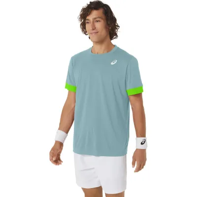 Мужская Футболка Asics COURT SS TOP Голубой M (2041A255-401 M) - 2 - Robinzon.ua