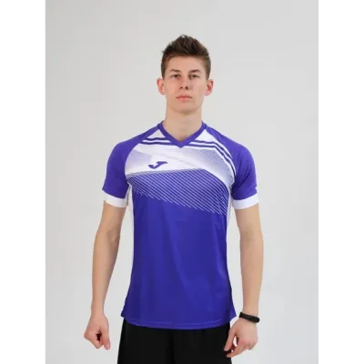 Футболка Joma SUPERNOVA II T-SHIRT PURPLE-WHITE S/S фиолетовый S 101604.552 S - 2 - Robinzon.ua
