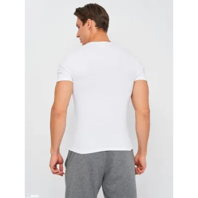 Футболка Kappa T-shirt Mezza Manica Girocollo белый Муж 2XL K1305 Bianco 2XL - 1 - Robinzon.ua