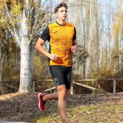 Футболка Joma ELITE VIII SHORT SLEEVE T-SHIRT черный,оранжевый M 101929.108 M - 2 - Robinzon.ua