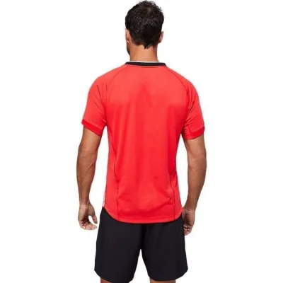 Футболка муж. Asics MEN MATCH GRAPHIC SS TOP красный (L) 2041A170-602 L - 3 - Robinzon.ua