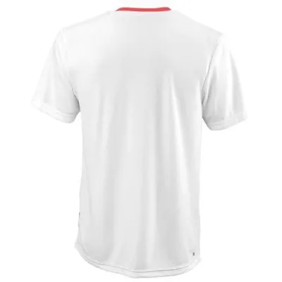 Мужская Футболка Wilson TEAM II CREW Белый Коралловый S (WRA794008 S) - 1 - Robinzon.ua