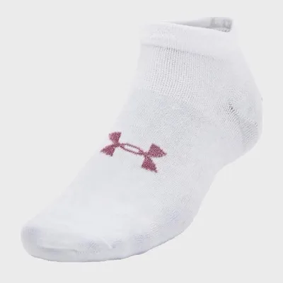 Шкарпетки UA Essential Low Cut 3pk Білий Уні M (1382958-100 M) - 2 - Robinzon.ua