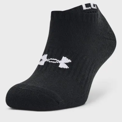 Носки UA Core No Show 3pk Черный 3 пары Уни M (1363241-001) - 1 - Robinzon.ua