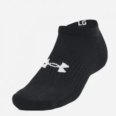 Носки UA Core No Show 3pk Черный Белый Серый 3 пары Уни L (1363241-003) - 1 - Robinzon.ua