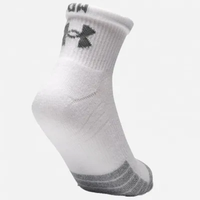 Носки UA Heatgear Quarter 3pk Белый 3 пары Уни L (1353262-100) - 3 - Robinzon.ua