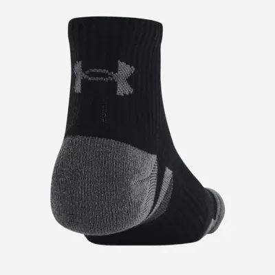 Носки UA Performance Cotton 3p Qtr Черный Уни XL (1379528-001 XL) - 2 - Robinzon.ua