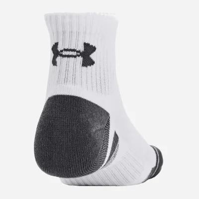 Носки UA Performance Cotton 3p Qtr Белый Уни XL (1379528-100 XL) - 3 - Robinzon.ua