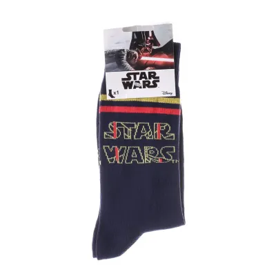 Шкарпетки Star Wars Tar Wars And Stripes 1-pack 39-42 shadow blue 93155062-1 - 1 Шкарпетки Star Wars Tar Wars And Stripes 1-pack 39-42 shadow blue 93155062-1 - 1 - Robinzon.ua