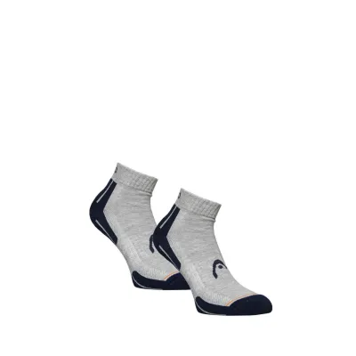 Шкарпетки Head Performance Quarter 2-pack 35-38 gray/blue 741018001-650 - 1 - Robinzon.ua
