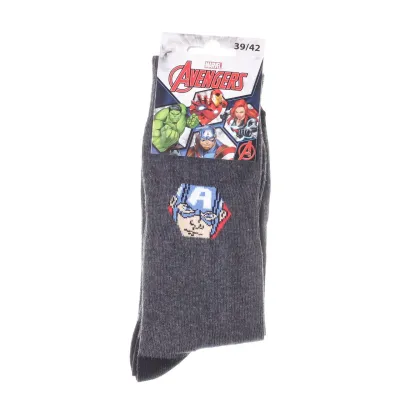 Носки Marvel Captain America 1-pack 43-46 anthracite 93152262-6 - 1 - Robinzon.ua