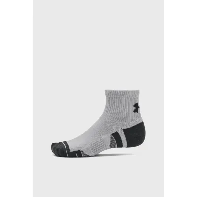 Шкарпетки UA Performance Tech 3pk Qtr Сірий Уні L (1379510-011 L) - 3 - Robinzon.ua