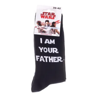 Носки Star Wars I Am Your Father 1-pack 39-42 black 93154262-1 - 1 - Robinzon.ua