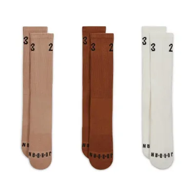 Чоловічі Шкарпетки Jordan ESSENTIAL CREW 3PR - 144 Різнокольоровий 42-46 (DA5718-901 42-46) - 1 - Robinzon.ua