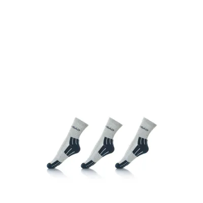 Носки Head Performance Short Crew 3-pack 35-38 gray/blue 741019001-650 - 1 - Robinzon.ua