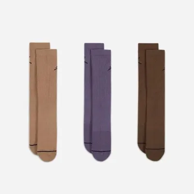 Мужские Носки Jordan U J ED CUSH POLY CREW 3PR 144 коричневый, фиолетовый Уни 42-46 DX9632-905 42-46 - 1 - Robinzon.ua