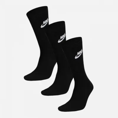 Набір шкарпеток Nike Everyday Essential Черный 3 пари (38-42) M (DX5025-010) - 1 - Robinzon.ua