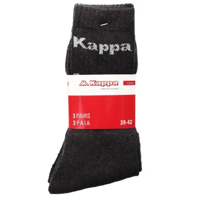 Носки Kappa Socks Logo Saboya 3-pack 43-46 black 304MT00-906 - 1 - Robinzon.ua