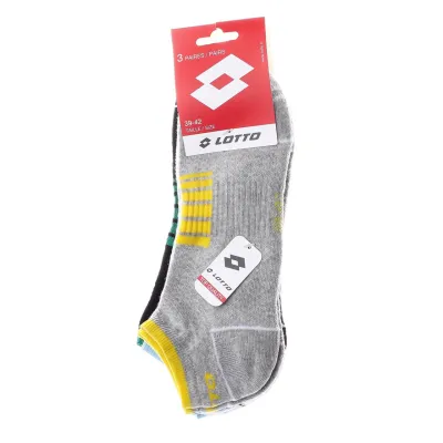 Шкарпетки Lotto 3-pack 39-42 white/gray/black 93512114-1 - 1 - Robinzon.ua