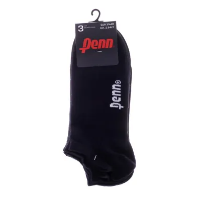 Носки Penn Sneaker Socks 3-pack 35-40 black 179063 - 1 - Robinzon.ua
