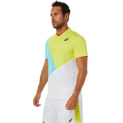 Футболка муж.  Asics MEN COURT COLOR BLOCK PO (S) 2041A234-103 S - 2 - Robinzon.ua