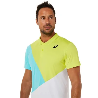 Футболка муж.  Asics MEN COURT COLOR BLOCK PO (S) 2041A234-103 S - 3 - Robinzon.ua